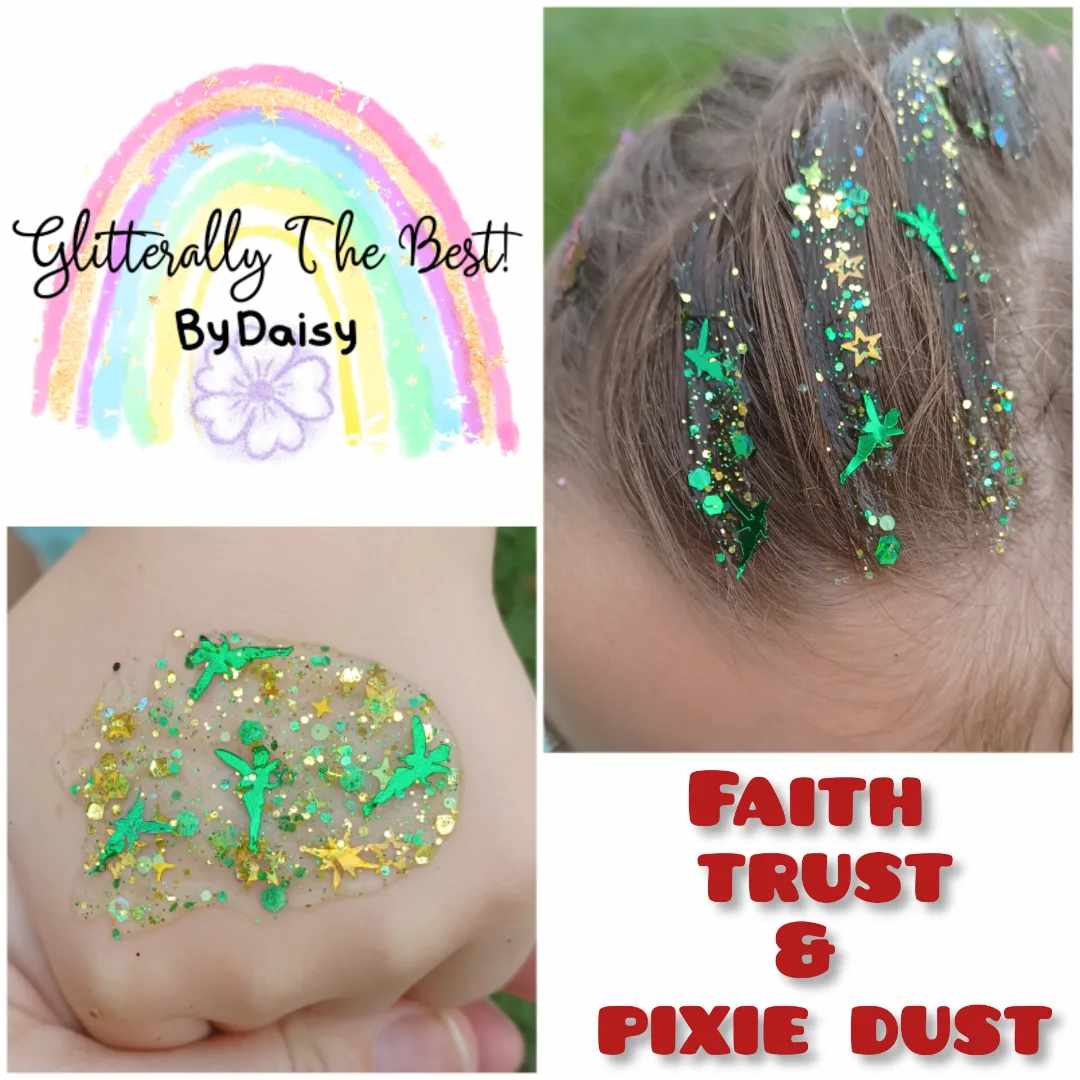 Faith, Trust, & Pixie Dust Glitter Hair Gel