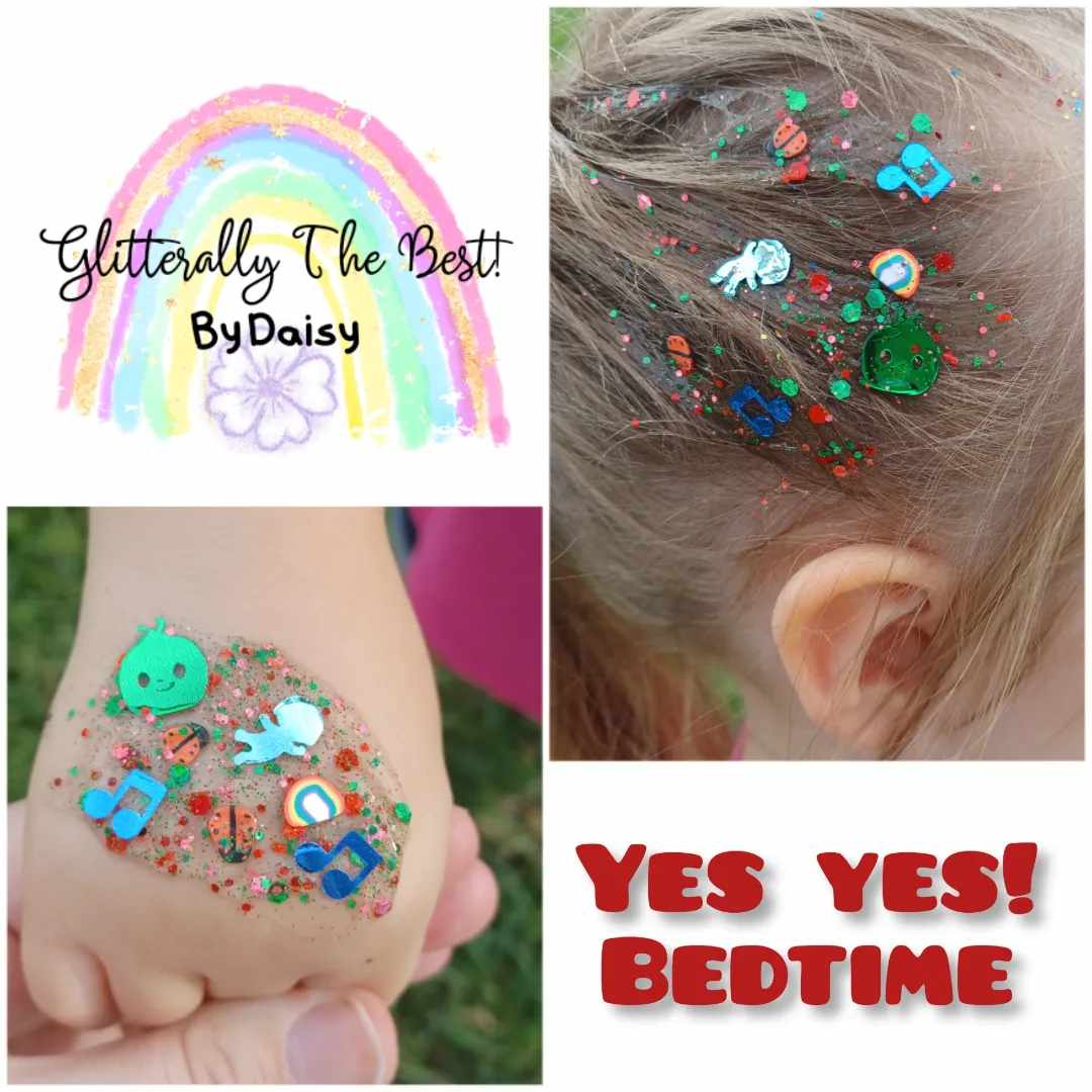 Yes! Yes! Bedtime! Glitter Hair Gel