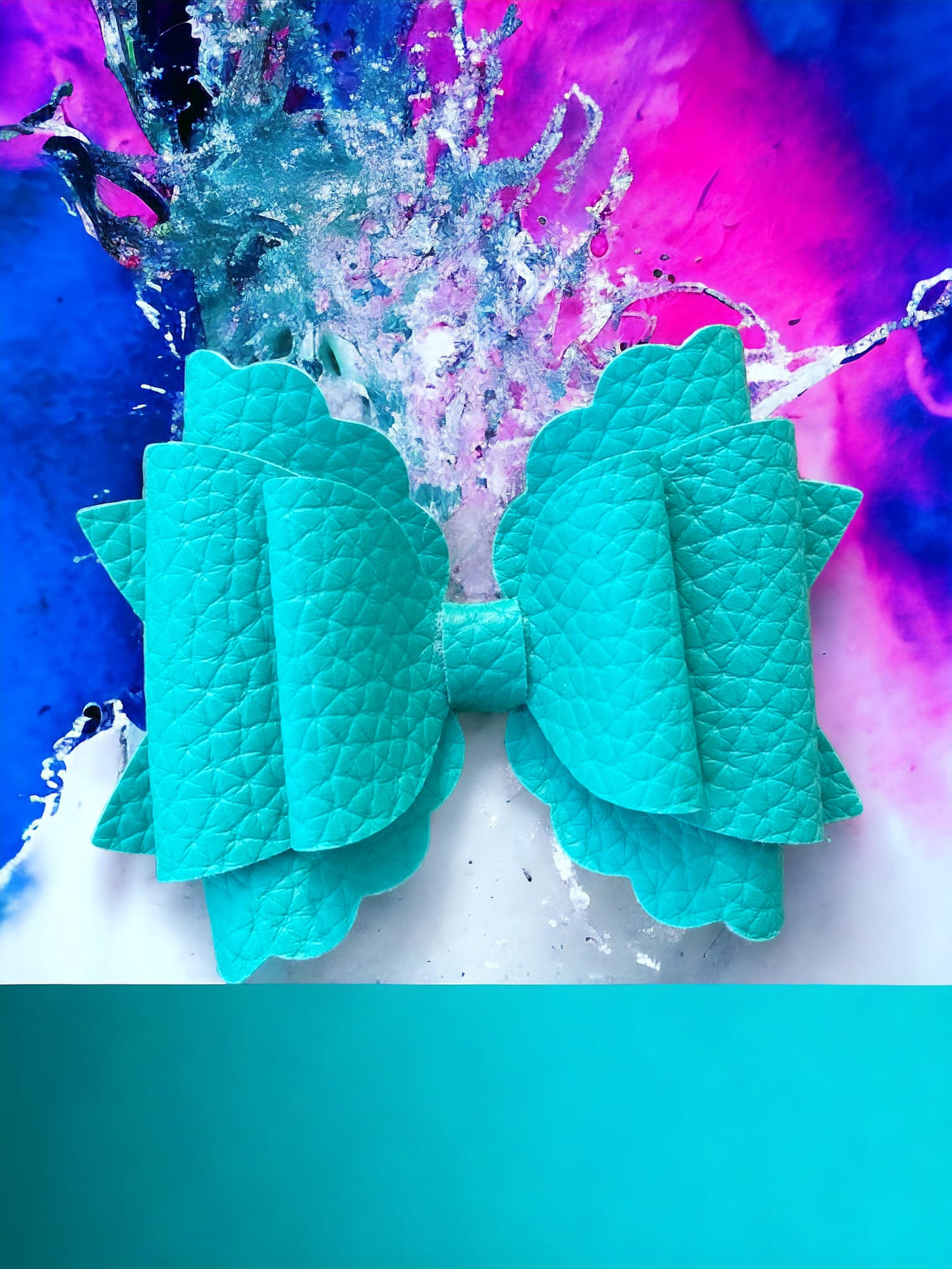 Teal, Yellow, Pink, Floral Kaysie