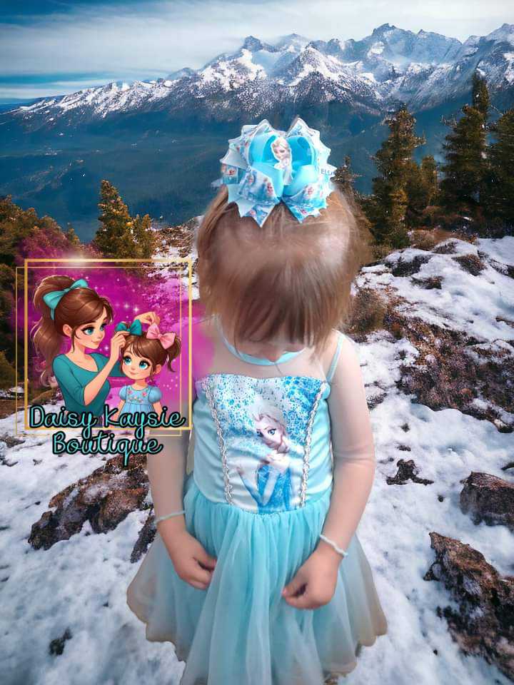 Fair Unicorn Stacked Layered Bow