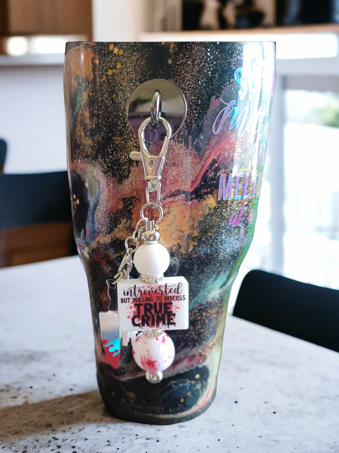 True Crime Funny Barebell Cup Accessories