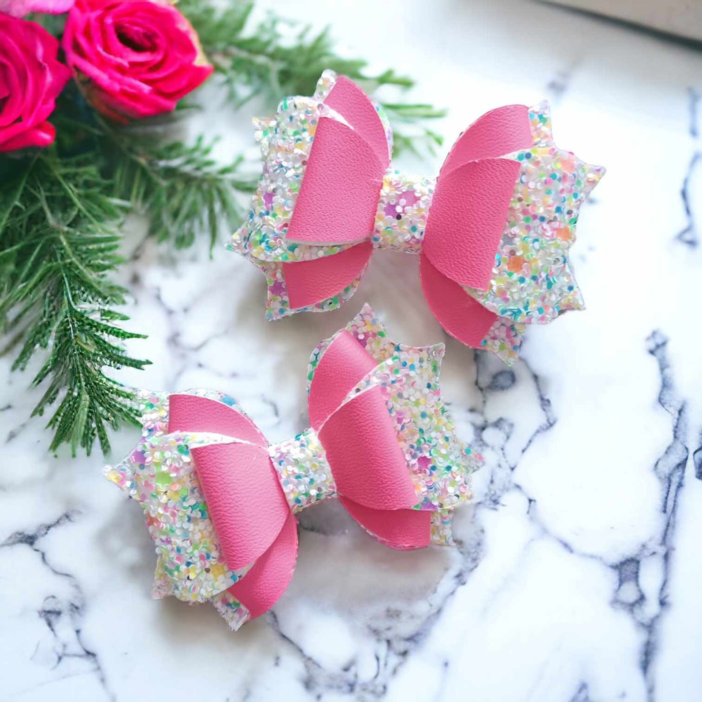 Neon Pink Kaysie Piggy Set