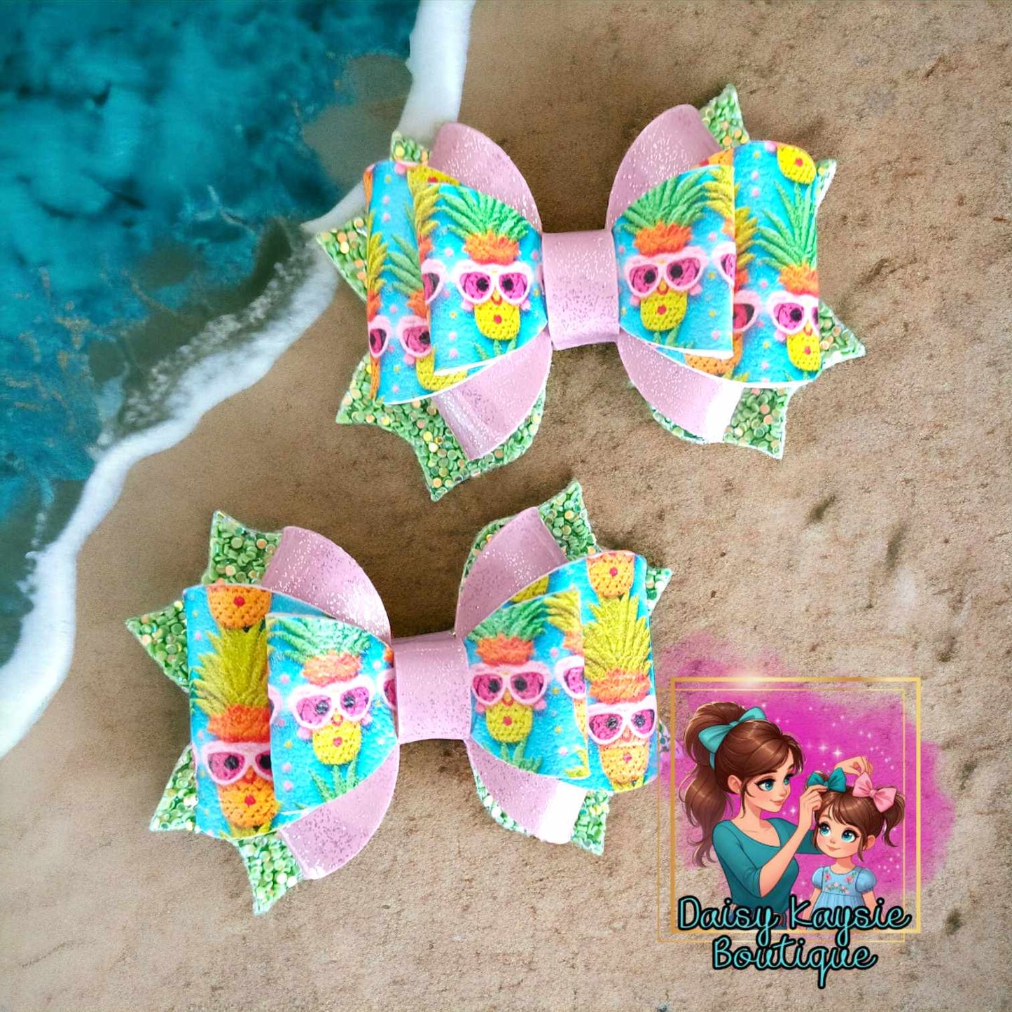 Silly Pineapple Kaysie Piggy Set