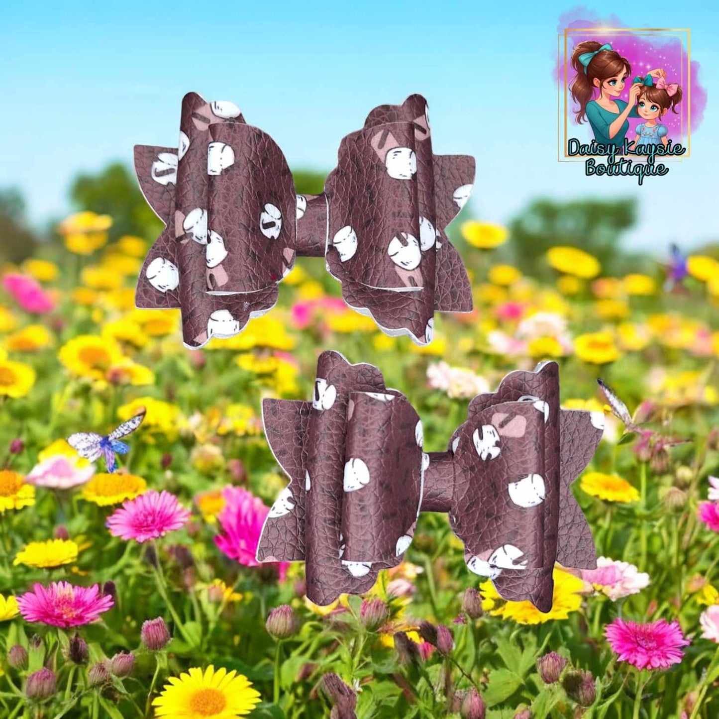 Marshmallow Chocolate Kaysie Piggy Set