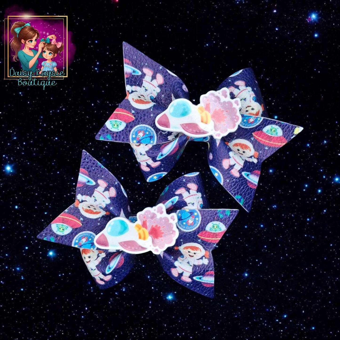 Space Rocket Ship Piggy Set