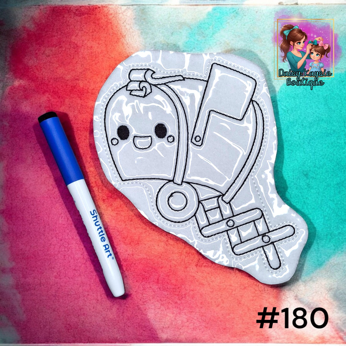 Mailbox Dog Clues Show Dry Erase Coloring Activity