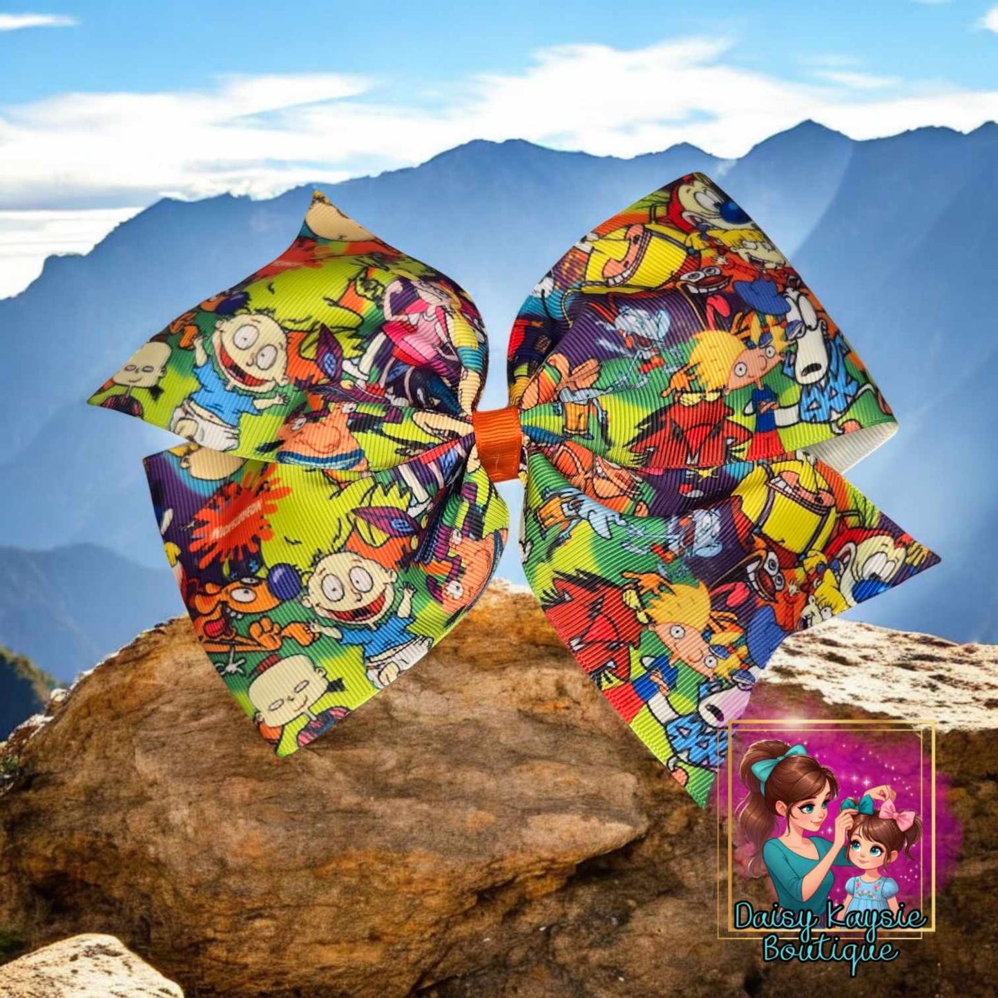 90's Cartoon 1/2 Pinwheel