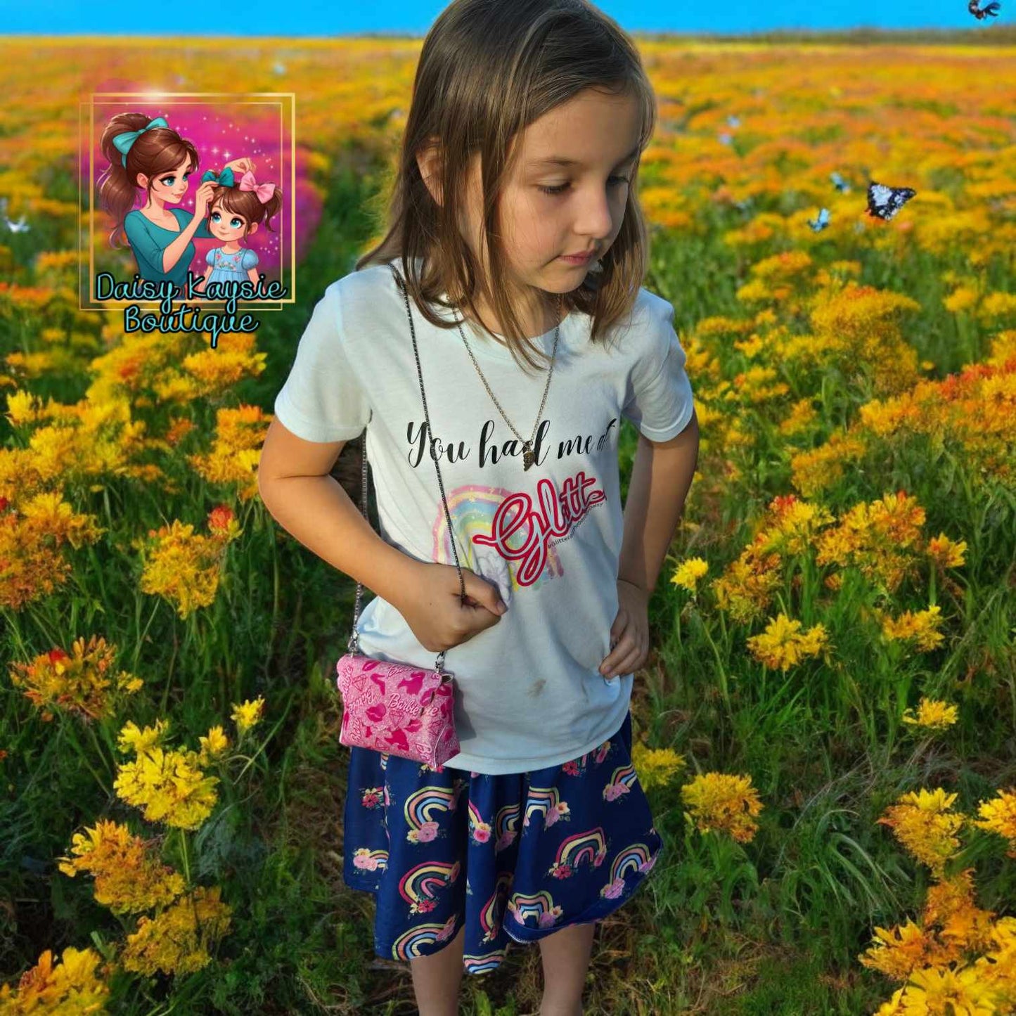 Boujee Plastic Doll Print Purse