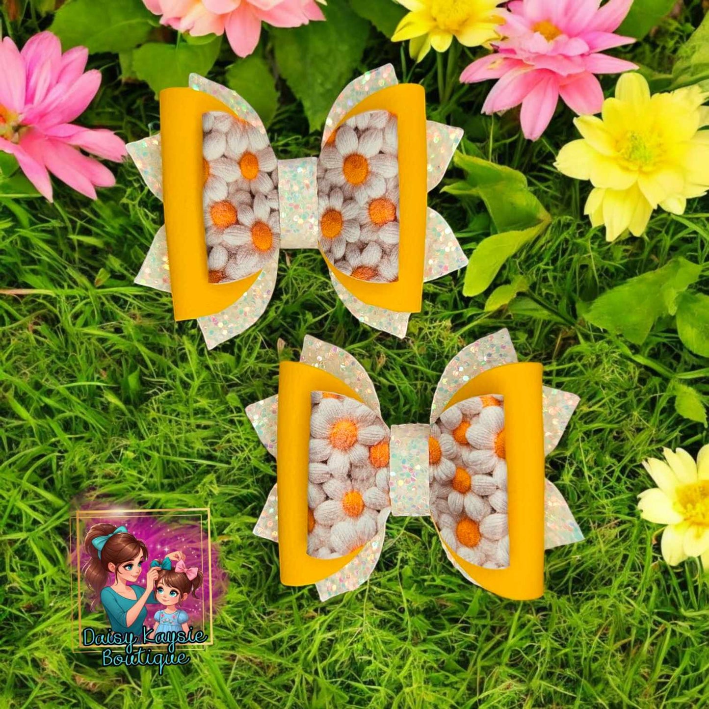 Spring Floral Piggy Set