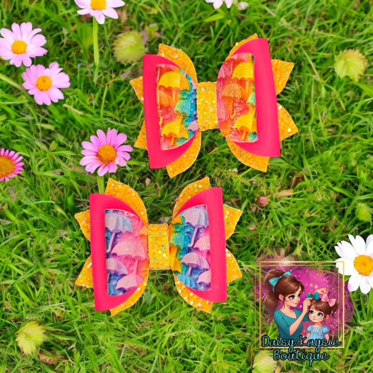 Spring Umbrella Piggy Set