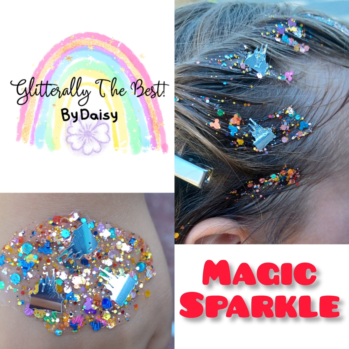 Magic Sparkle Glitter Hair Gel