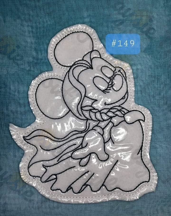 Mouse Princess 1 Coloring Doll