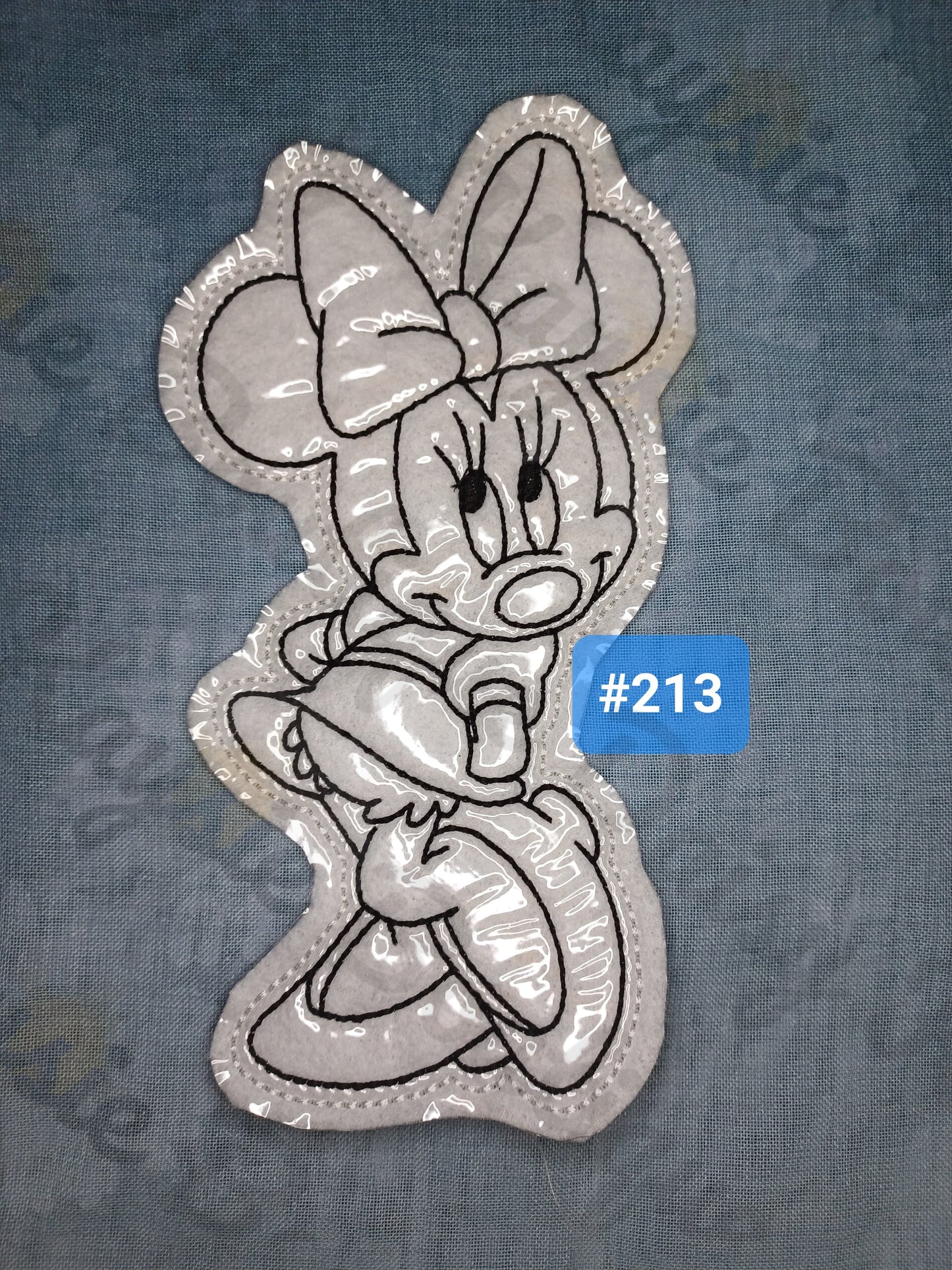 Girl Mouse With Bow Cry Erase Coloring Activity