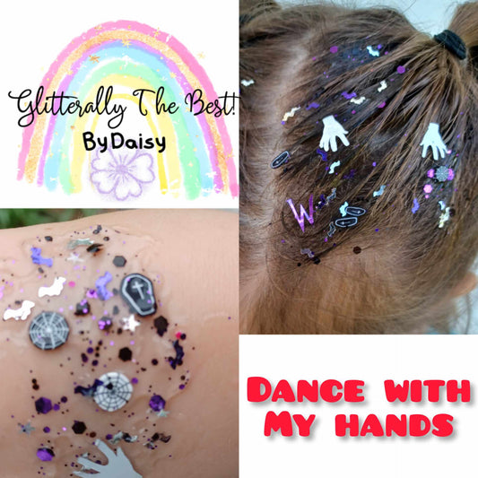 Dance With My Hands Glitter Hair Gel