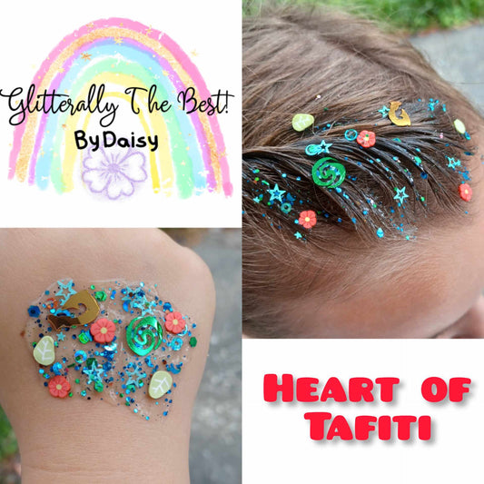 Heart Of Tafiti Glitter Hair Gel