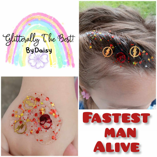 Fastest Man Alive Glitter Hair Gel