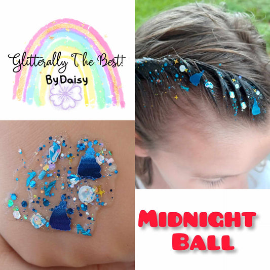 Midnight Ball Glitter Hair Gel