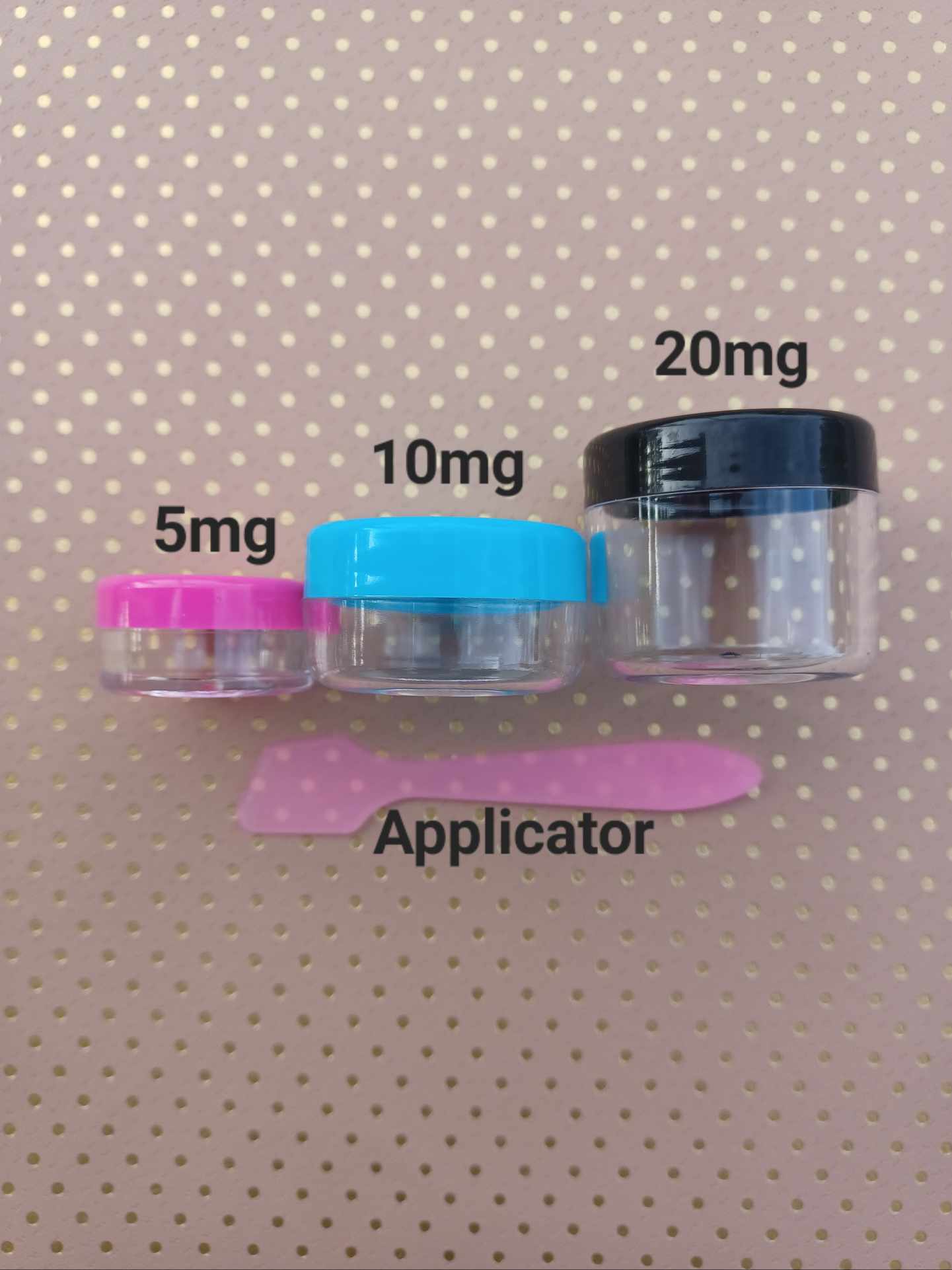 Colorful Dog Glitter Hair Gel
