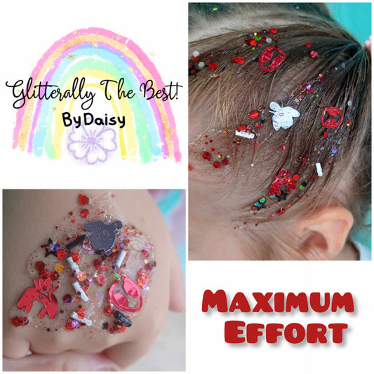 Maximum Effort Glitter Hair Gel