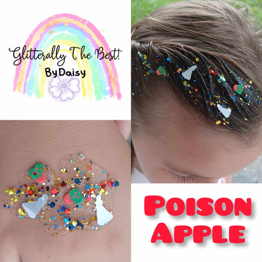 Poison Apple Glitter Hair Gel