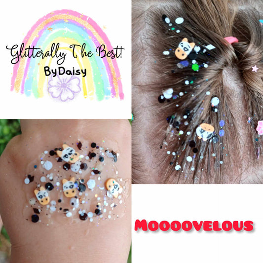 Moooovelous Glitter Hair Gel