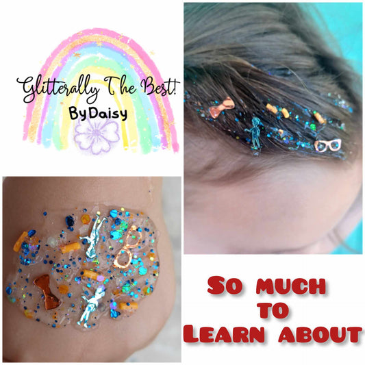 So Much To Learn About Glitter Hair Gel