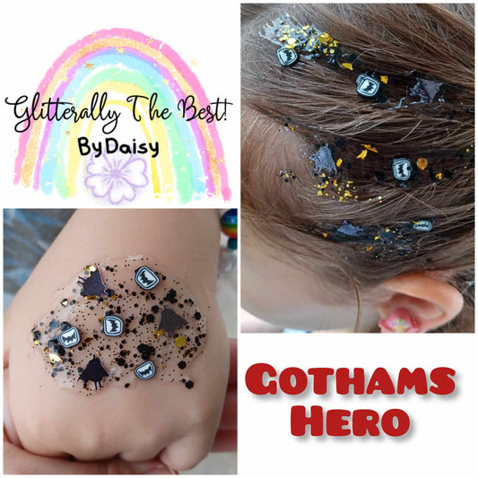 Gothams Hero Glitter Hair Gel