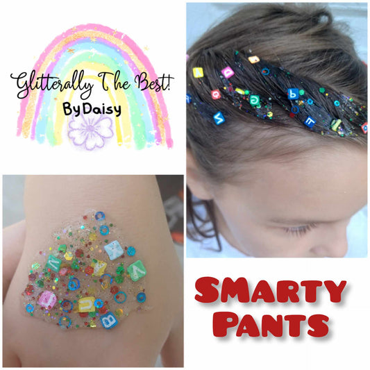 Smarty Pants Glitter Hair Gel