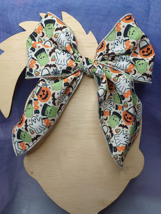 Frankenstein Ghost Boo Cute Halloween Saylor