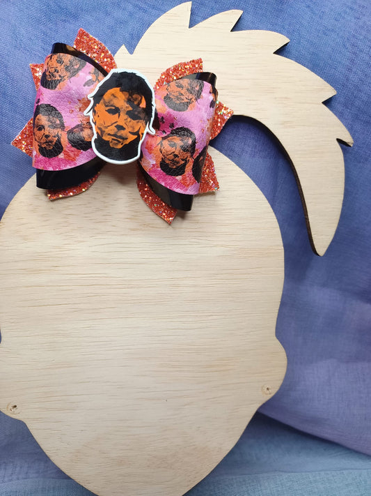 Horror Halloween Micheal Jigsaw Jason Daisy Bow