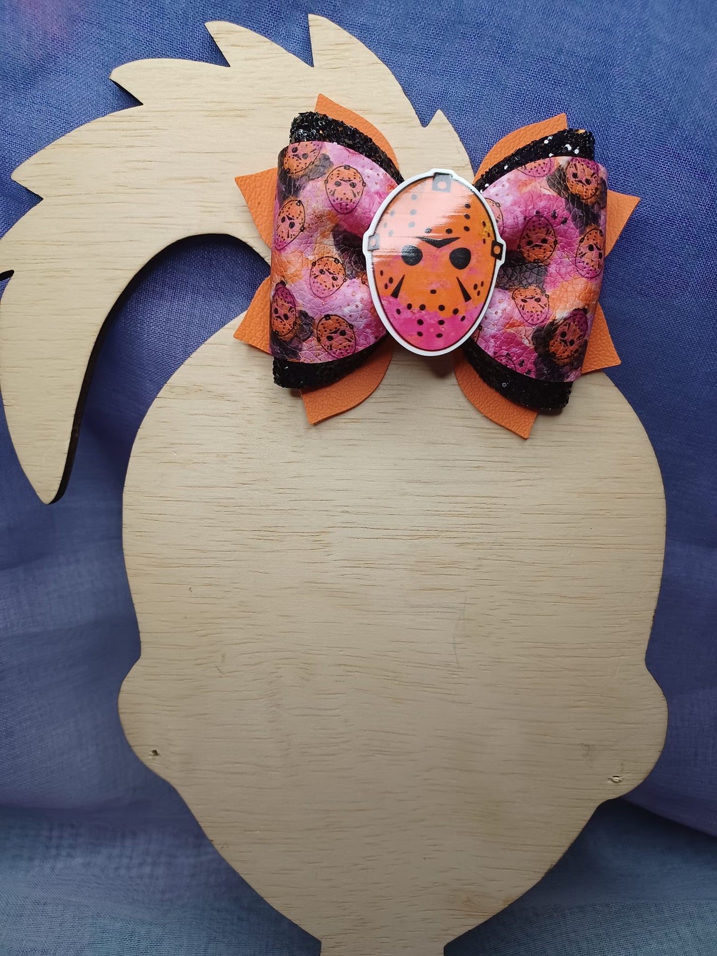 Horror Halloween Micheal Jigsaw Jason Daisy Bow