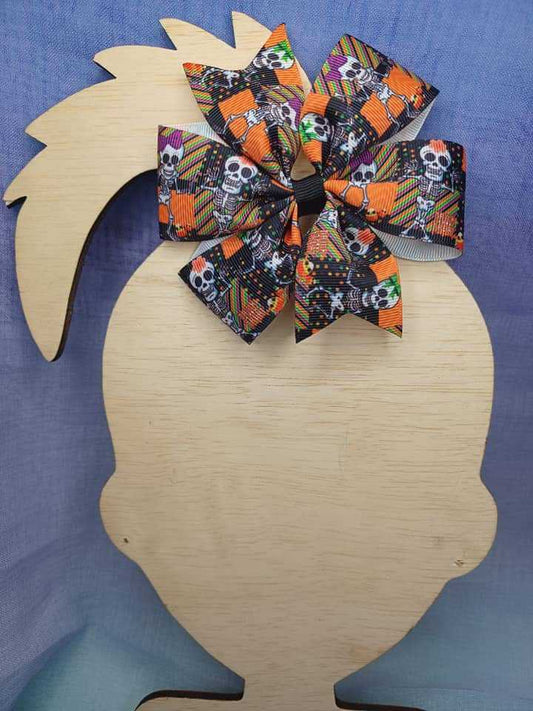 Dancing Skeleton Halloween Medium Pinwheel