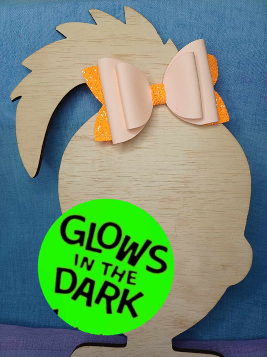 Glow In The Dark Orange Kaysie
