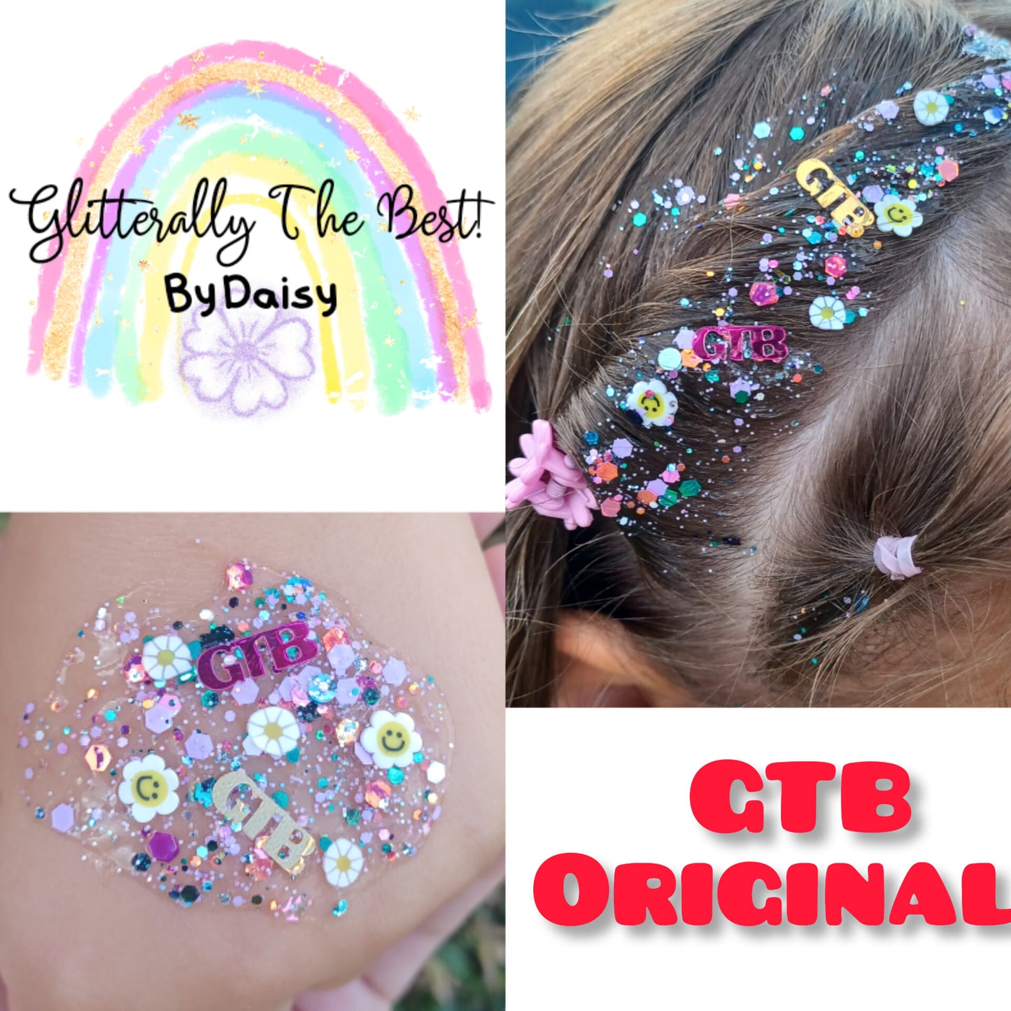 GTB Original Glitter Hair Gel