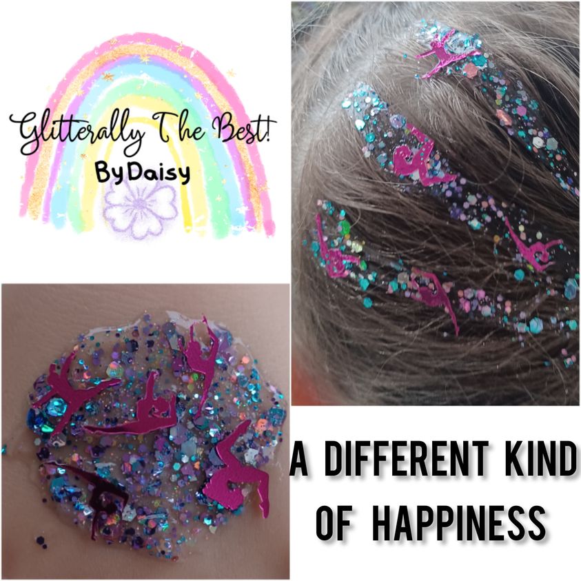 A Different Kind Of Happiness Glitter Hair Gel