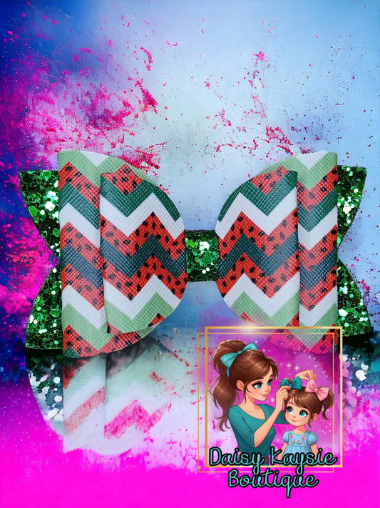Watermelon Chevron Kaysie