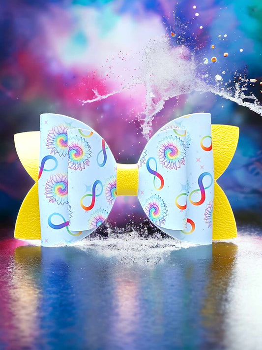 Autism Support Rainbow Sunflower Infinity Sign Kaysie