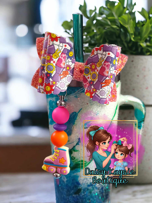 Skating 90's Lava Lamps Hippy Bow Cup Accessories