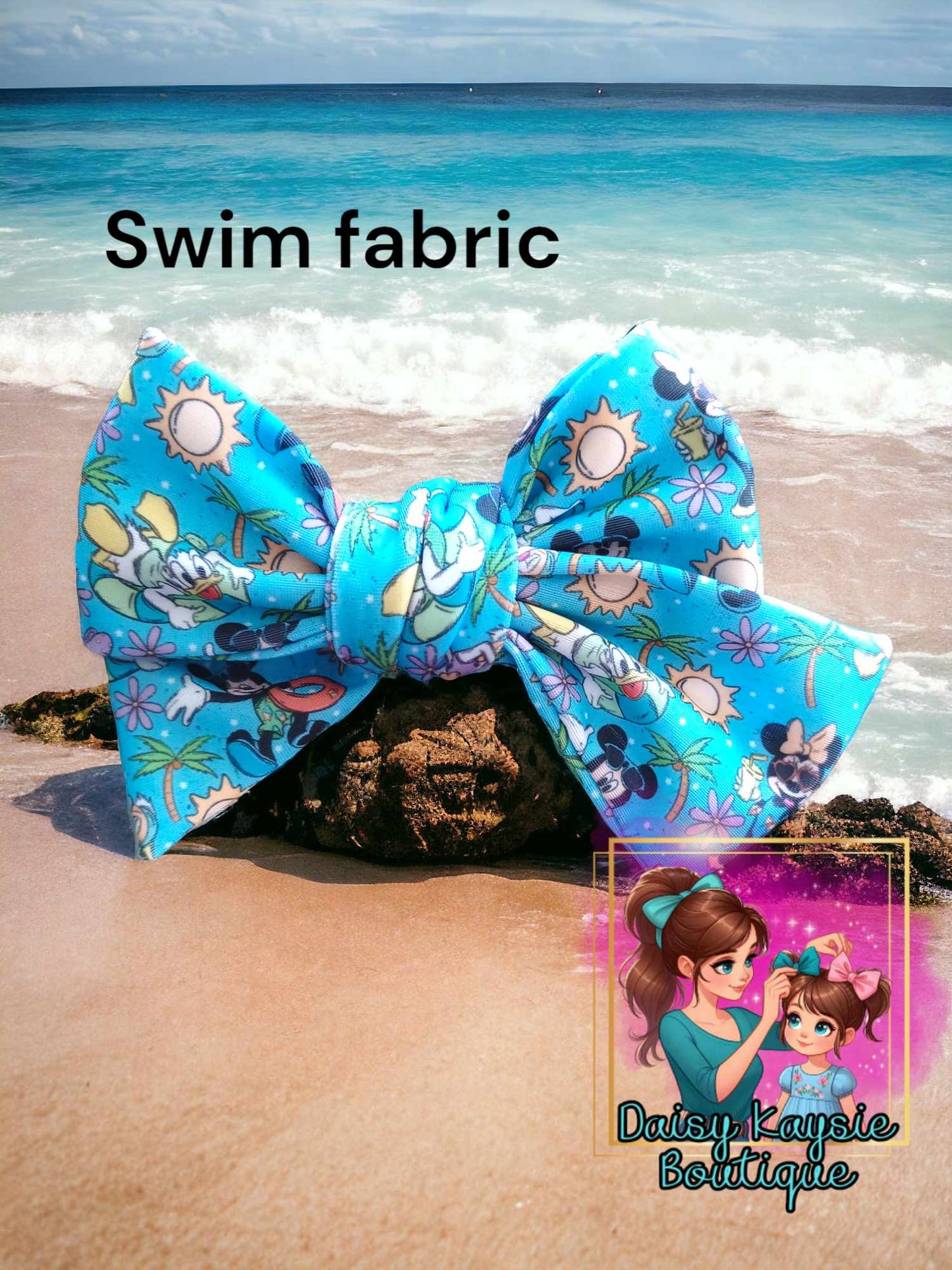 Swim Fabric Mouse Friends Summer Beach Small Saylor