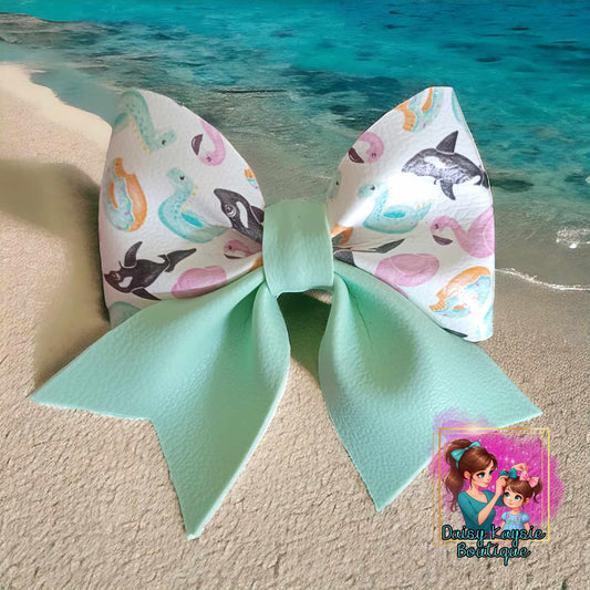 Killer Whale Beach Swimming Pool Floaties  Small Emlee Bow
