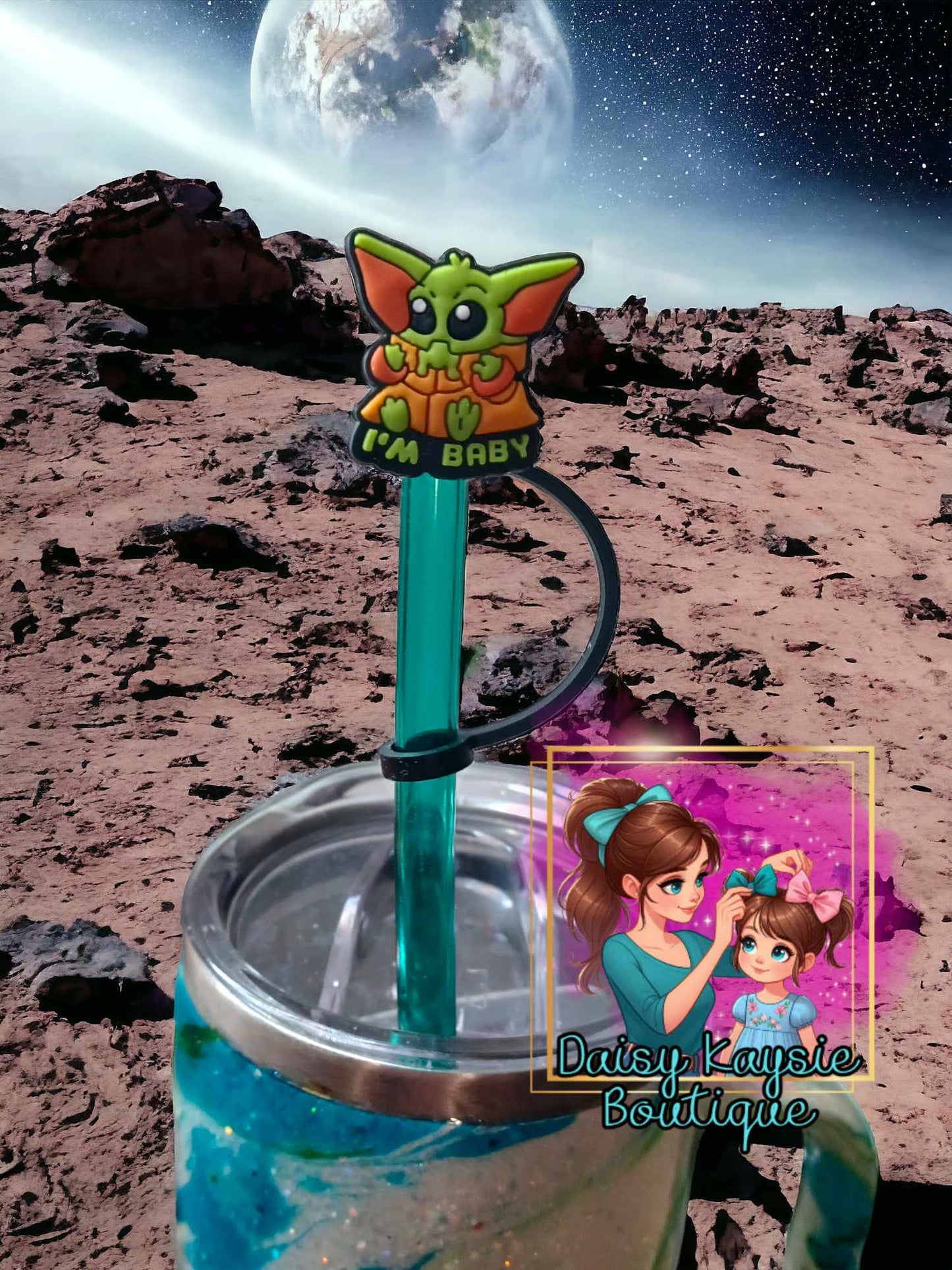 Baby Alien Straw topper