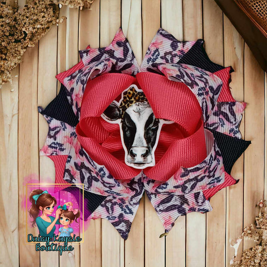 Cow Stacked Layered Bow