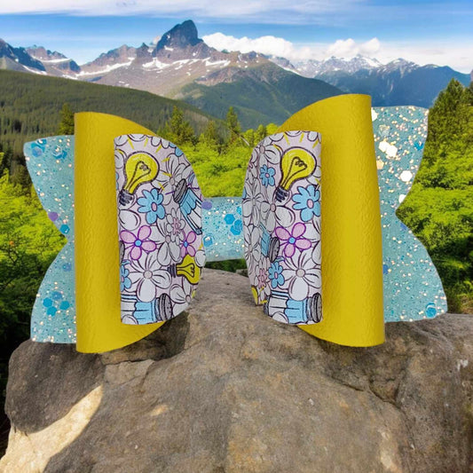 Salt and Light Yellow Glitter Kaysie