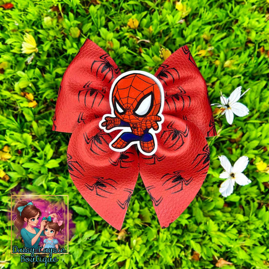 Spider Kid Red Emlee Bow