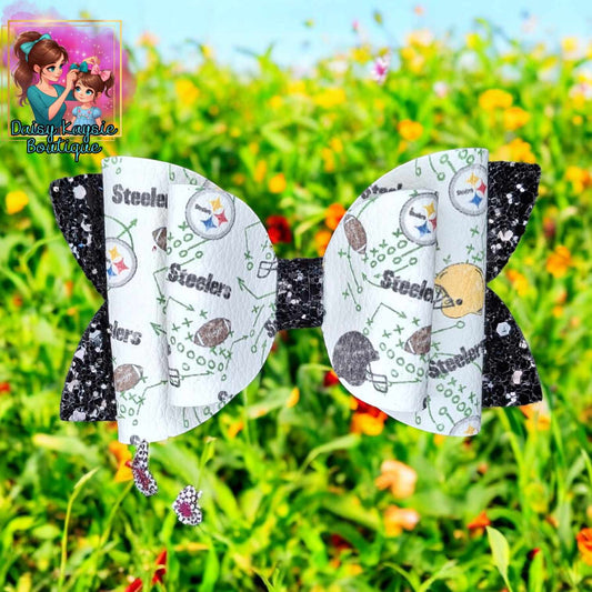 Steelers Football Glitter Kaysie