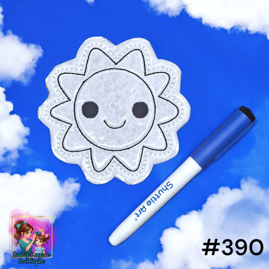 Sun Dry Erase Coloring Activity
