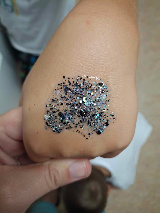 Crystal Lake Glitter Hair Gel