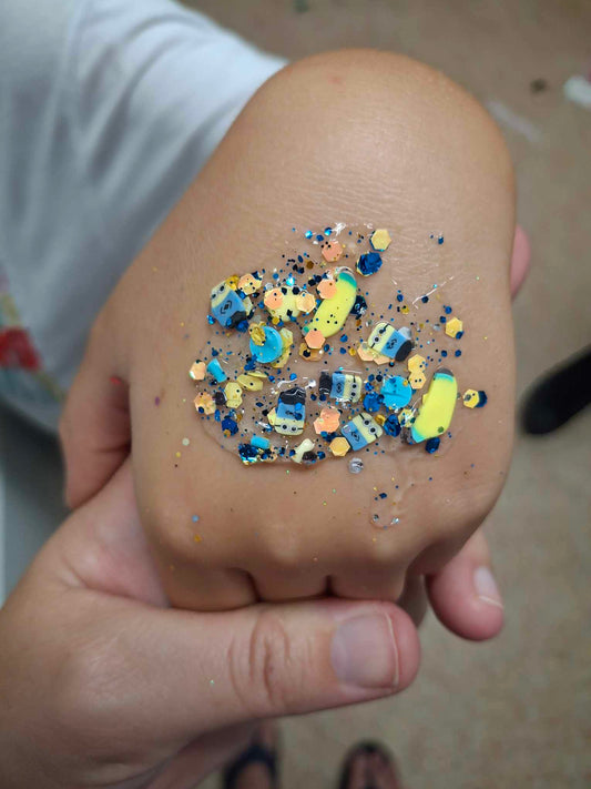 BANANAAAAAA Glitter Hair Gel