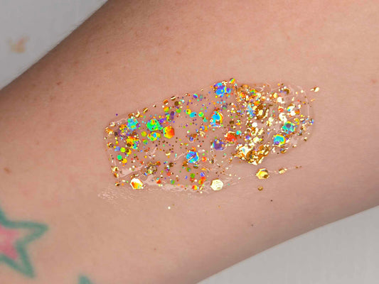 Buttercup Glitter Hair Gel