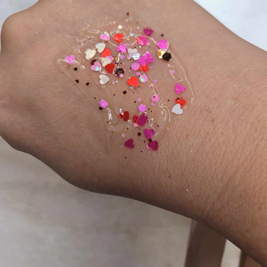 Heart Attack Glitter Hair Gel